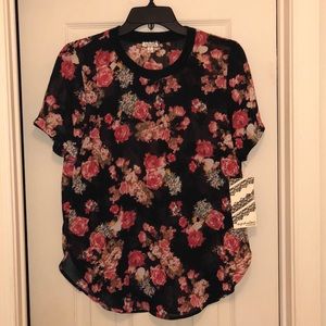 Floral Popover Blouse